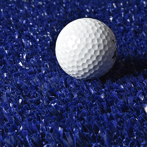 Blue Golf Turf