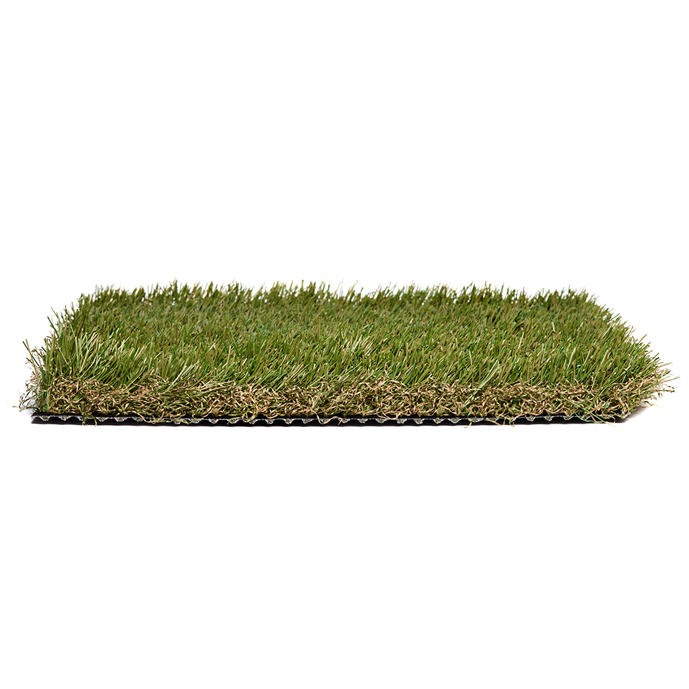 Side view Simply Natural Tall Artificial Grass Turf 2 Inch x 15 Ft. Wide per SF