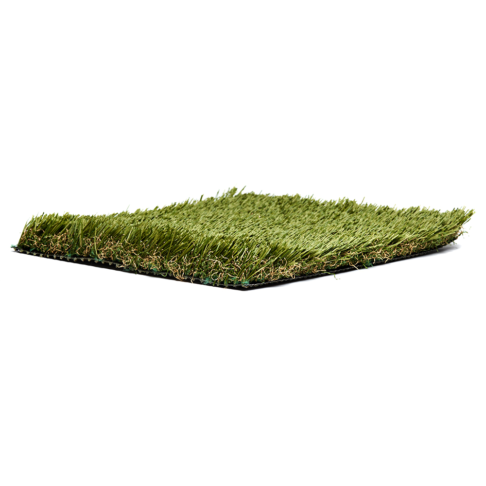 Side corner angle view ZeroLawn Classic Artificial Grass Turf 1-1/2 Inch x 15 Ft. Wide per SF