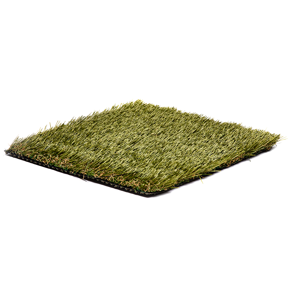 Top corner view ZeroLawn Traditional Artificial Grass Turf 1-1/2 Inch x 15 Ft. Wide per SF