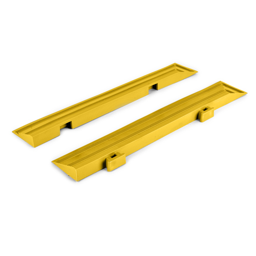 Safety Yellow Ramped Border