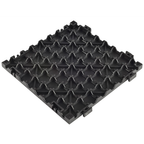 Solid Super Soft Tile - 3/4 Inch Black back