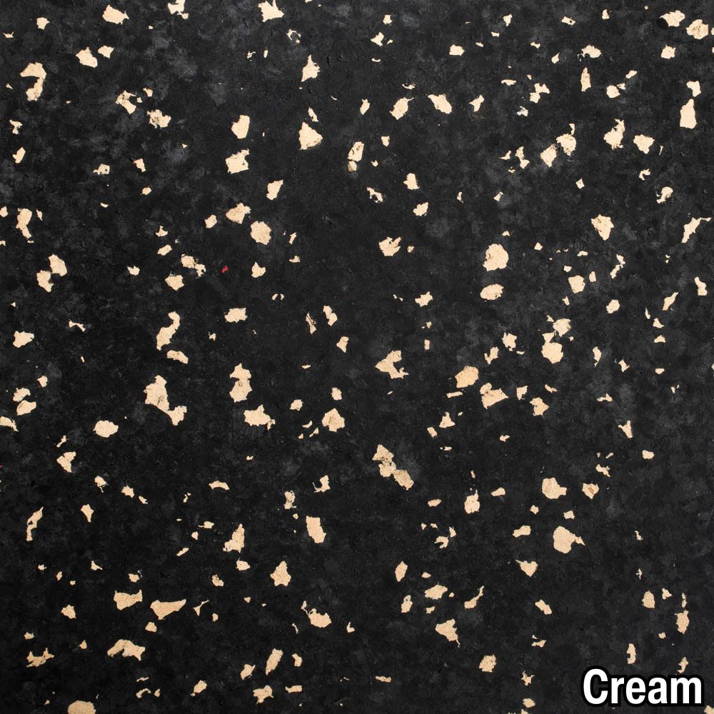 Rubber Tile Interlocking 2x2 Ft 8 mm 10% Color Custom Pacific creme 10c