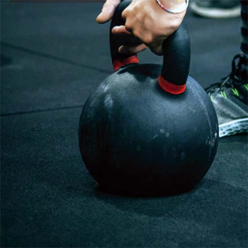 mega tile gym flooring for kettle bells