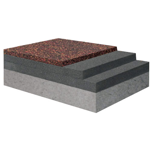 Mega Tile Rubber Barbell Mats for Gym Floor