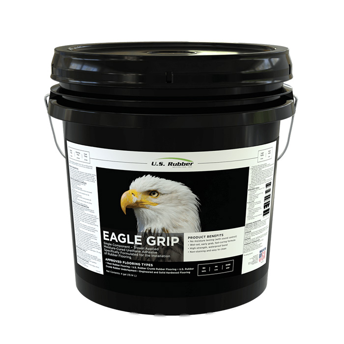 EagleGrip Pacific Urethane Rubber Flooring Adhesive 4 Gallons