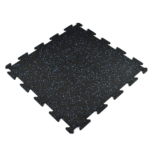 Rubber Tile Interlocks with Borders Pacific Interlocking Mat