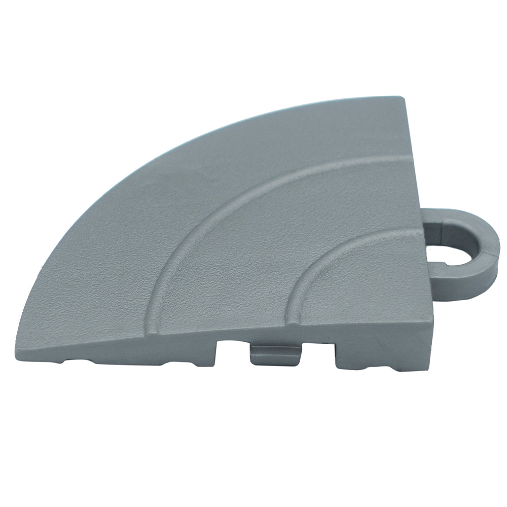 VersaCourt Boost Outdoor Court Corner Reducer in gray
