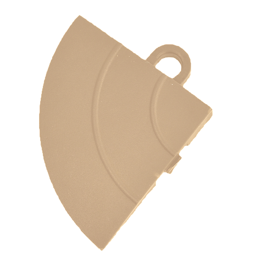 VersaCourt Boost Outdoor Court Corner Reducer in sand color