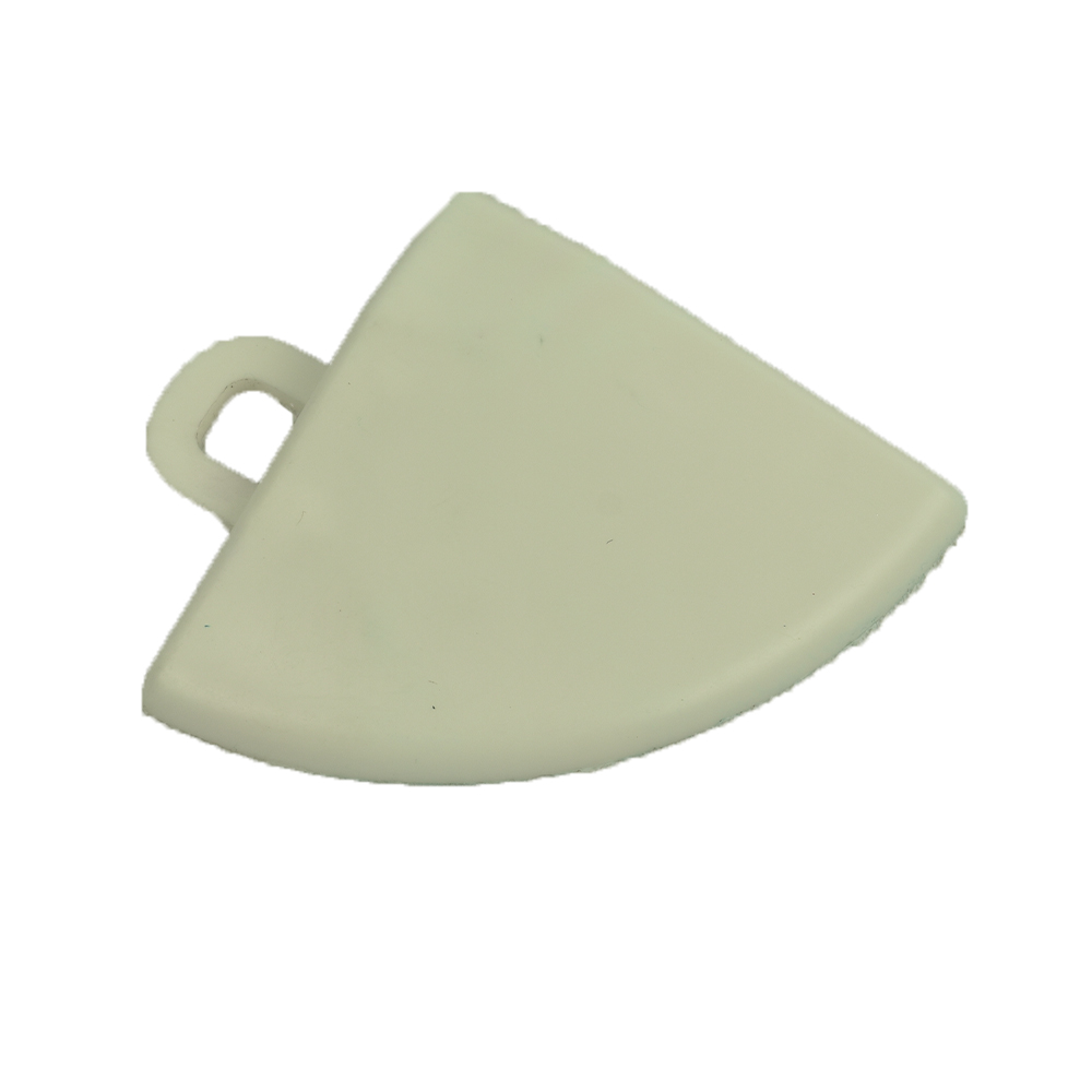 VersaCourt Compete Indoor Court Corner Reducer 1/2 Inch x 2.75x2.75 Inches female border attached to tile