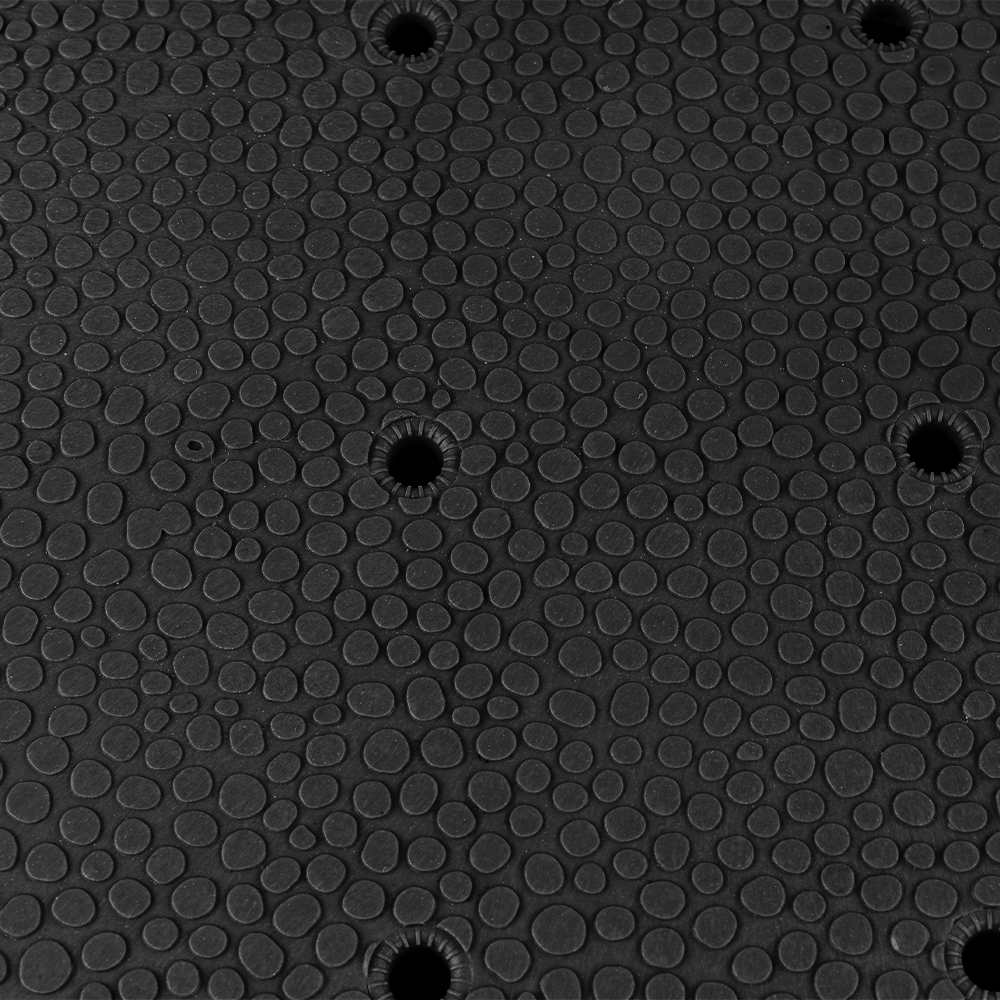 VersaCourt Outdoor Court Foundation Panel 1.25 Inch 30x30 Inches texture close up in black