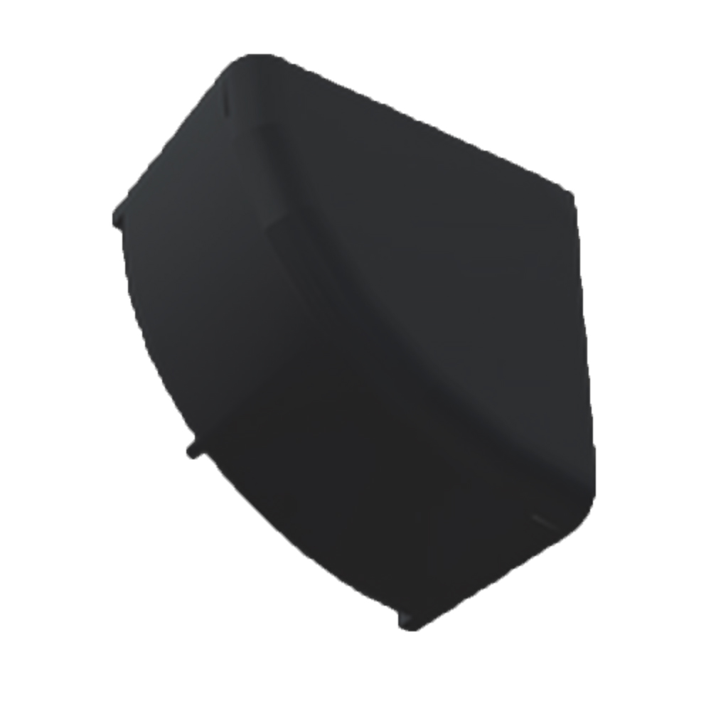 VersaCourt Outdoor Court Foundation Panel Finish Corner 1.25 Inch x 2x2 Inches 