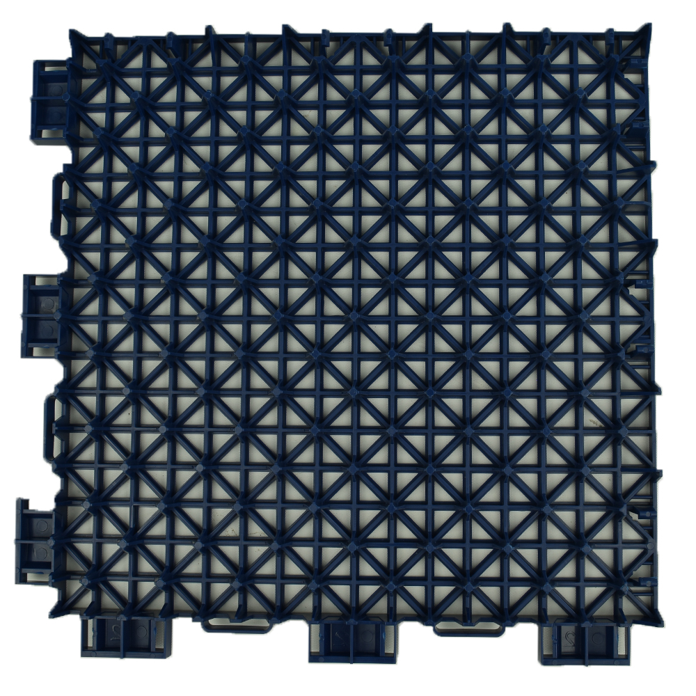 VersaCourt Outdoor Game Court Tile 3/4 Inch x 10x10 Inches bottom image