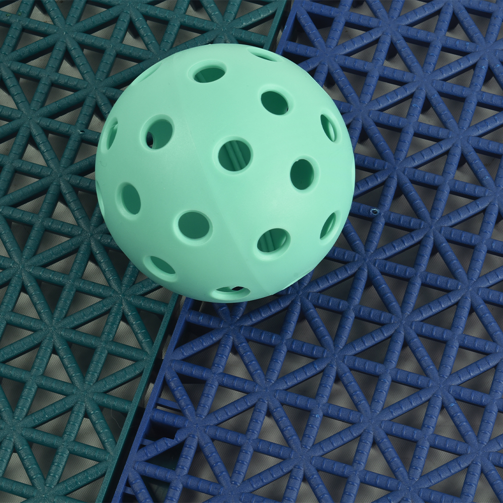 pickleball on VersaCourt Pickleball Performance Court Tile 3/4 Inch x 10.13x10.13 Inches