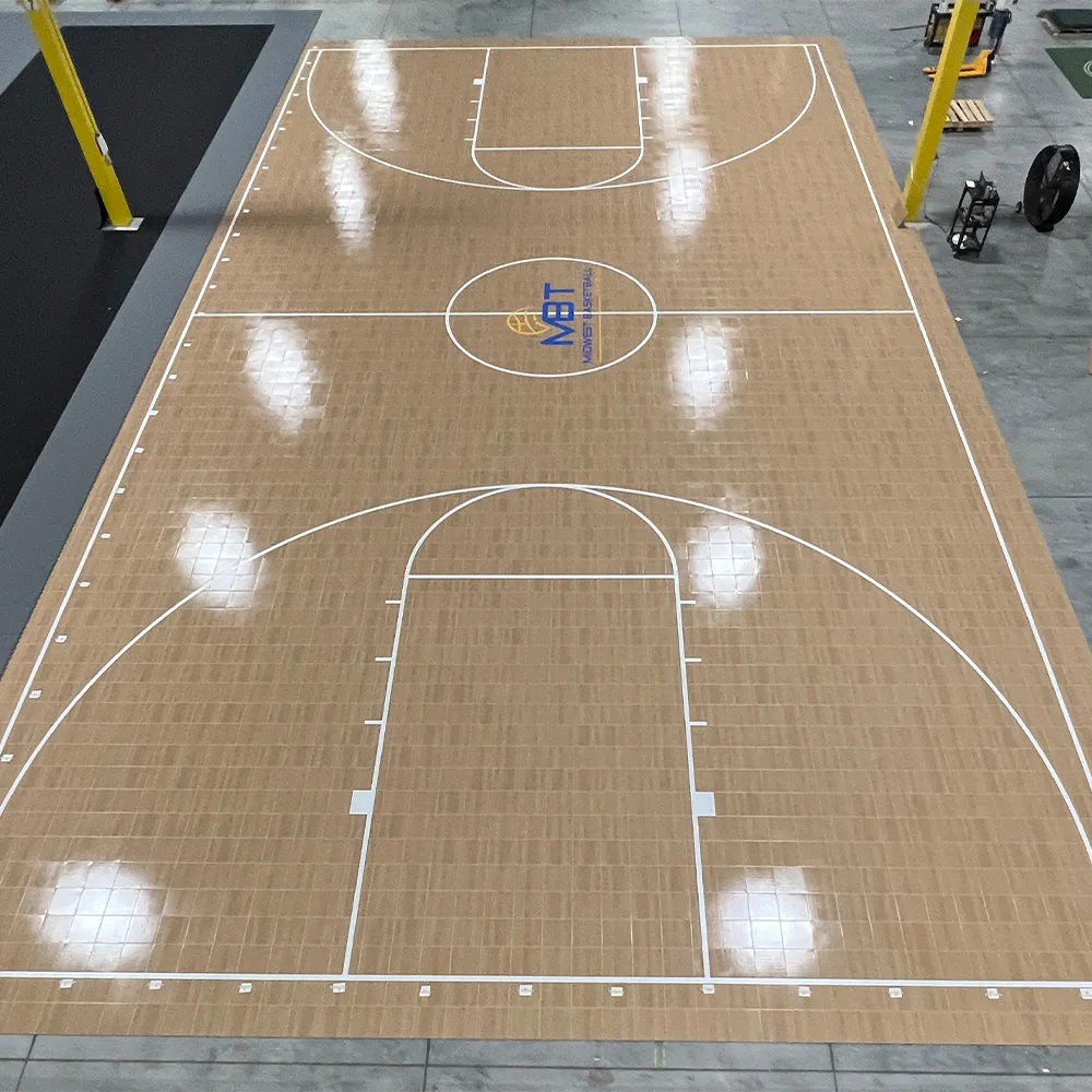 sports floor tiles for basketball