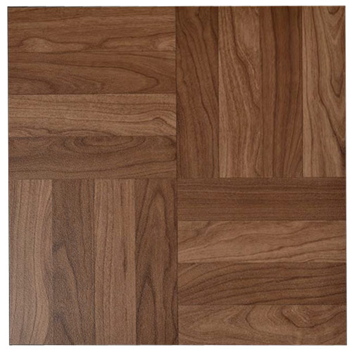 Peel And Stick Dark Oak Vinyl Wood Grain Design Floor Tiles