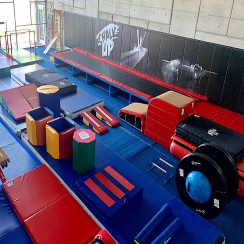 Wall Pad 2x5 ft 2 Inch ASTM Foam WB Lip TB custom gymnastics training