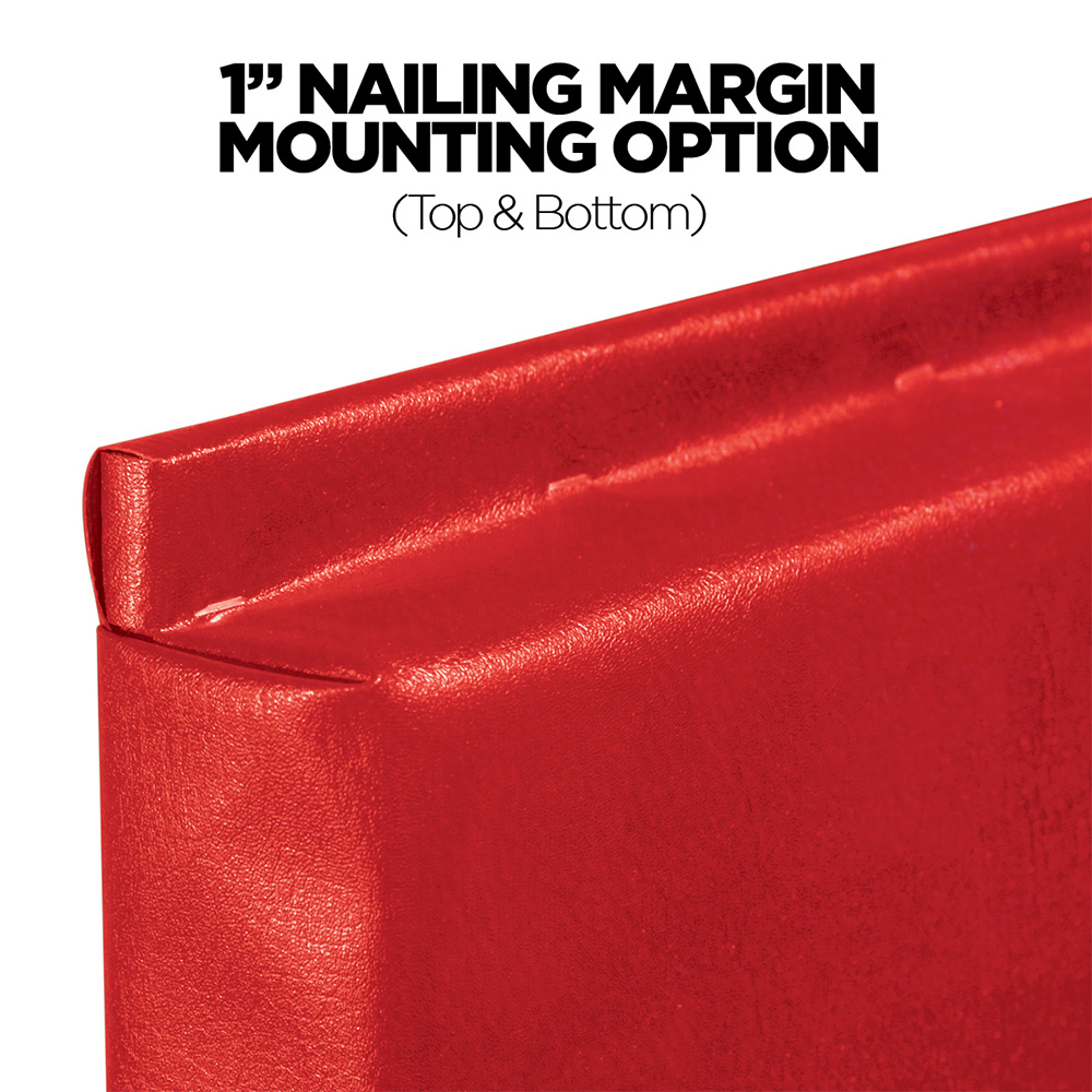 Wall Pad 2x6 Ft nailing margin infographic