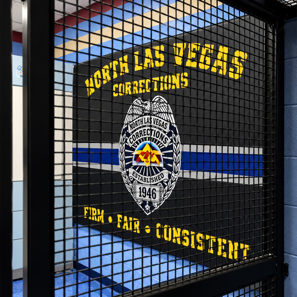 police office wall padding