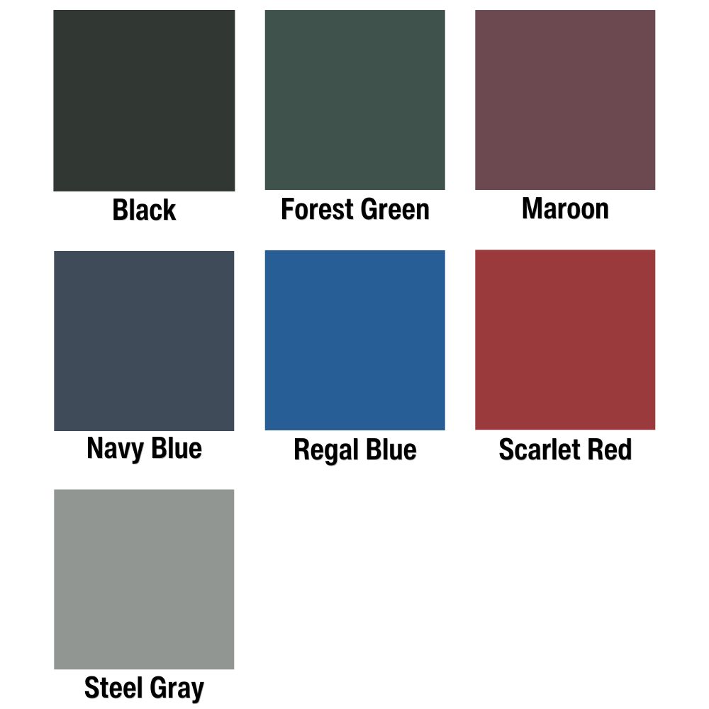 Safety Pro Outdoor Stadium Pad 3 Inch x 4x5 Ft. Z Clip all colors
