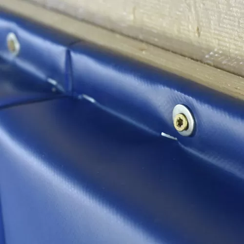 installation of nailing margin wall pads