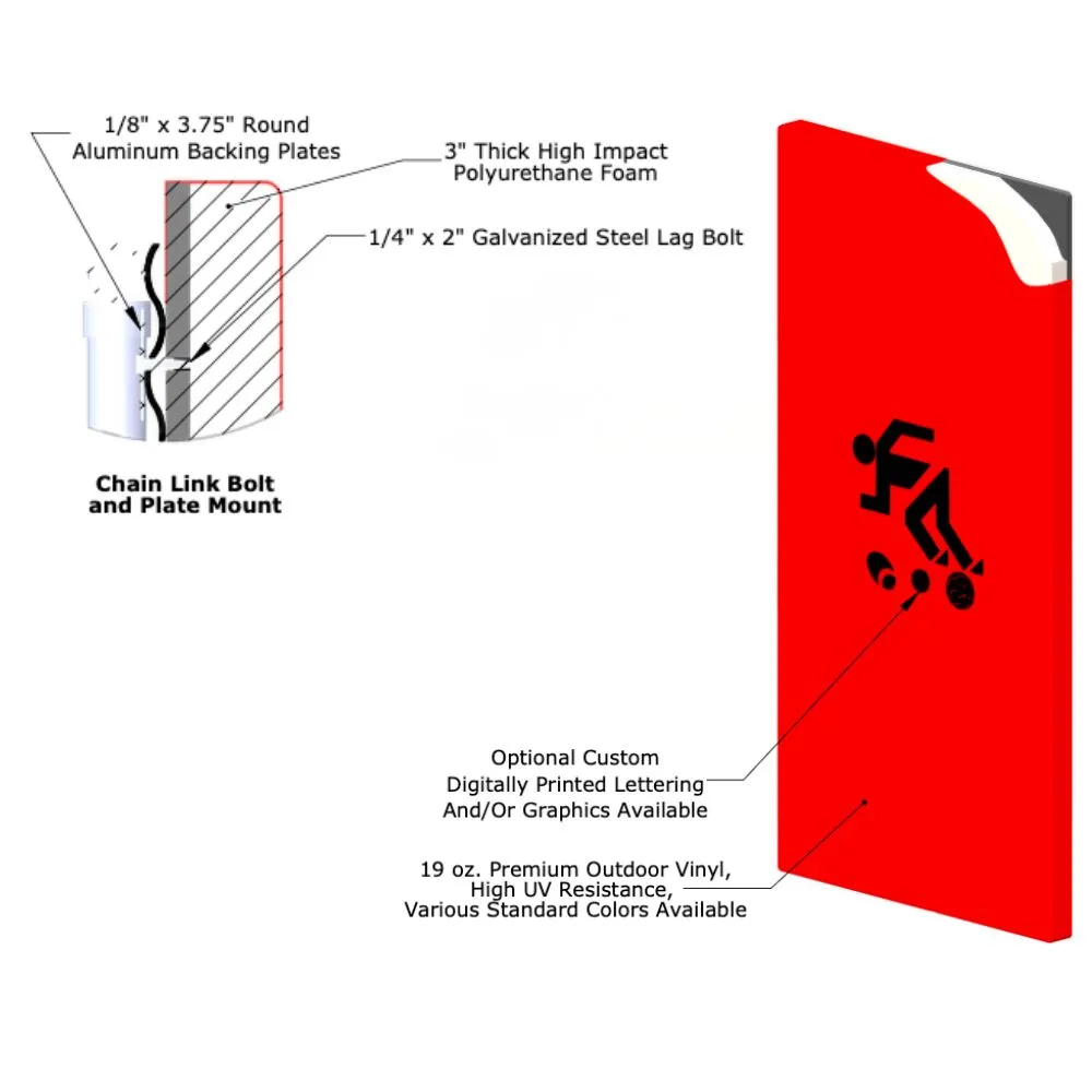 install outdoor wall padding