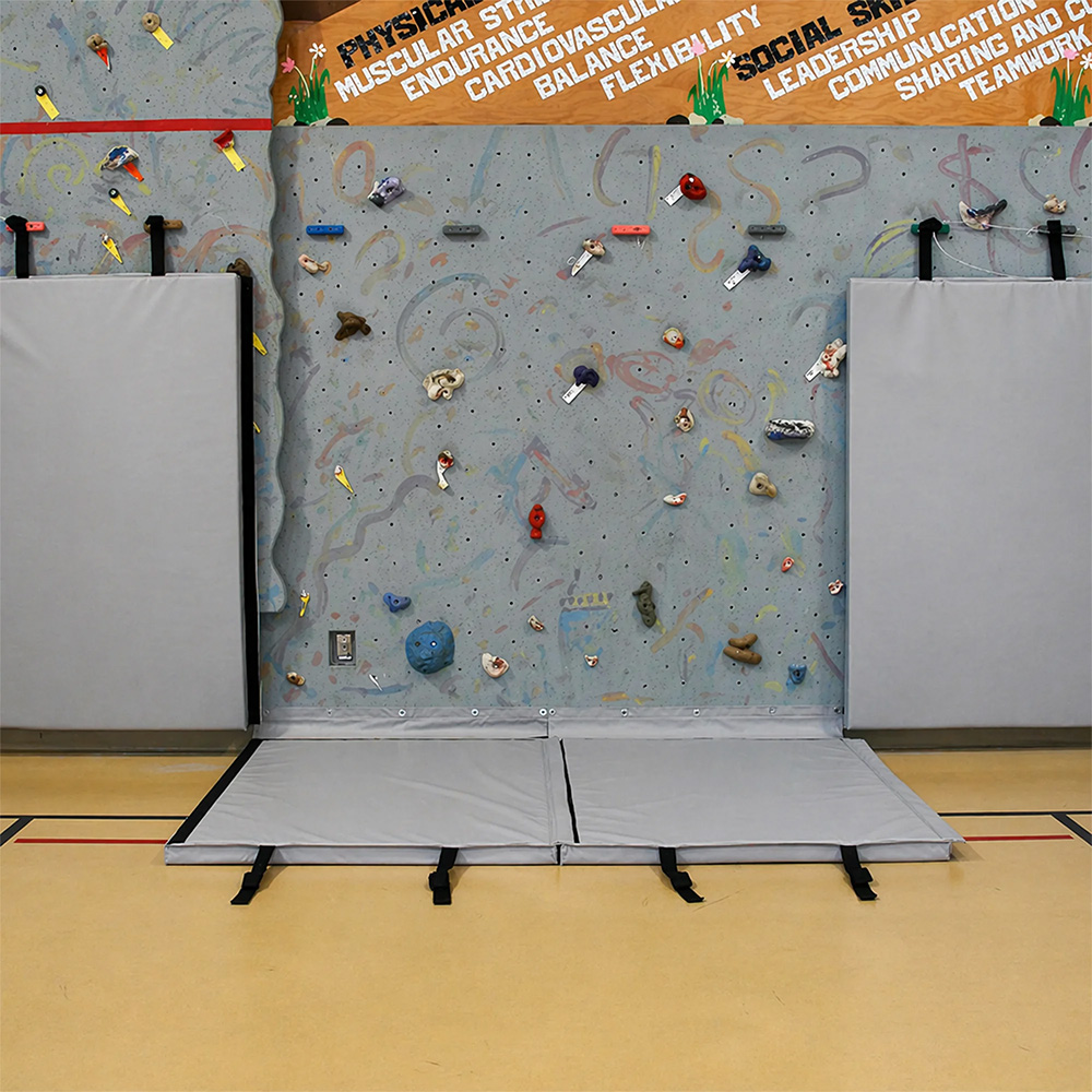 climbing rock wall padding