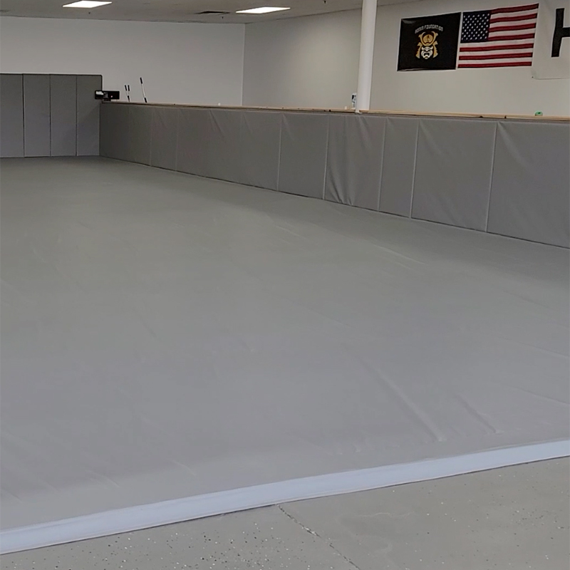 jiu jitsu studio in haven ny with safety wall padding and foam flooring
