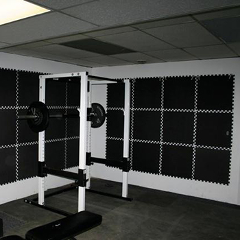home gym wall padding 