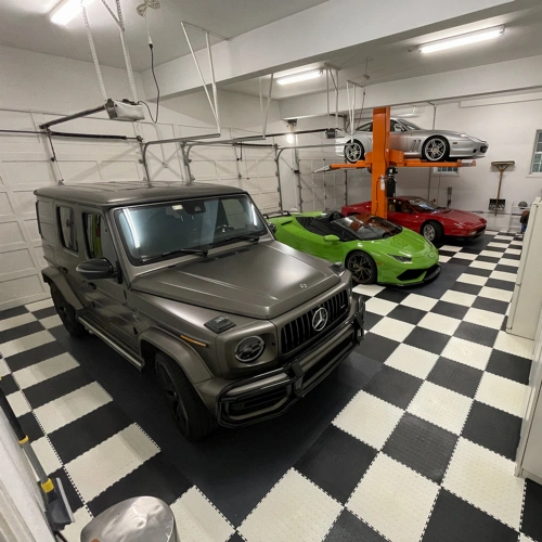 interlocking golf cart mats
