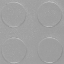 Coin Top PVC 3/16 - Gray- E Light Gray swatch