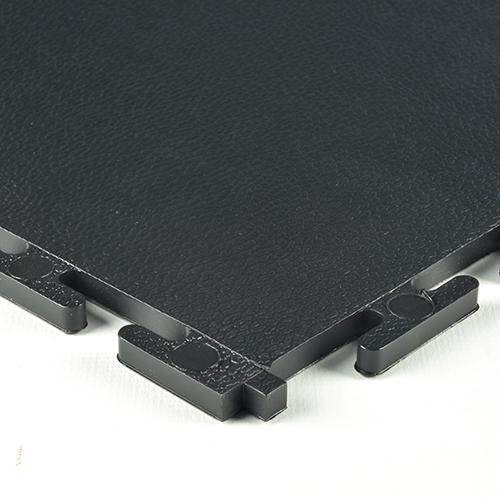 Smooth Top PVC Interlocking Black Ever Close Corner