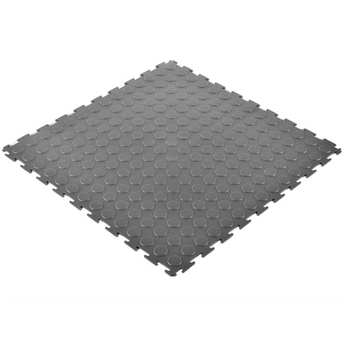 Industrial PVC Coin Garage Tile Floors for Warehouses & Buildings