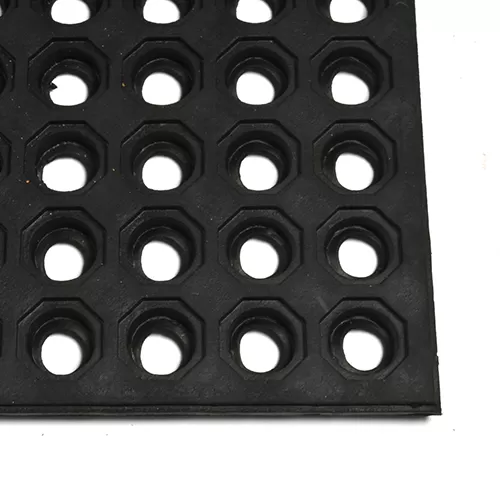 rubber Wearwell 24/Seven GR Perforated Mat