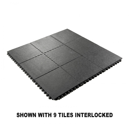 Wearwell 3x3 Rubber Floor Tiles