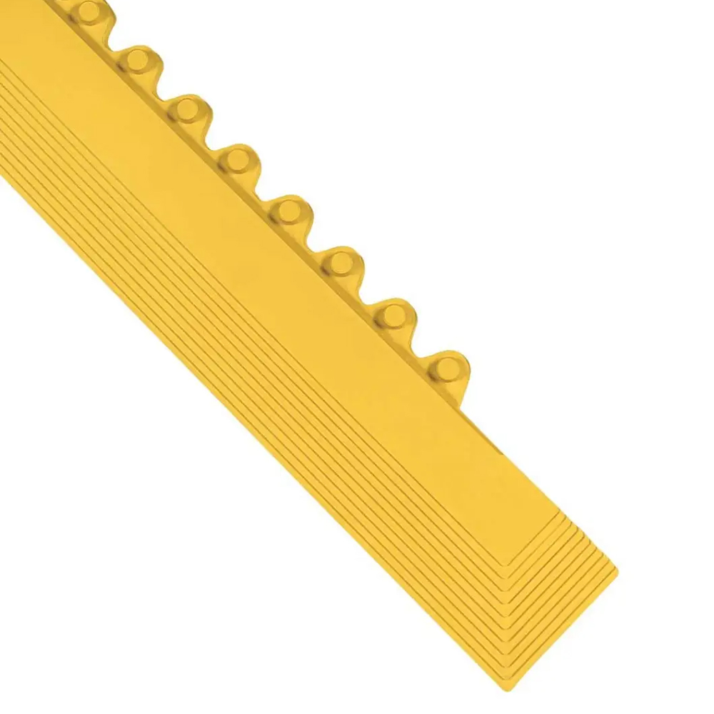 Wearwell 24/Seven Edging Female/Male GR Yellow 5/8 Inch x 3x39 Inches Male ramp