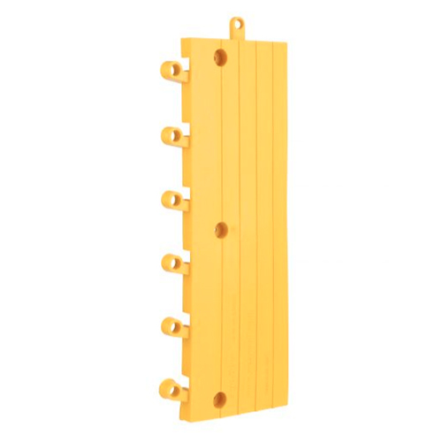 Wearwell ErgoDeck Ramp 7/8 Inch x 6x18 Inches Case of 10 Yellow Ramp Edge