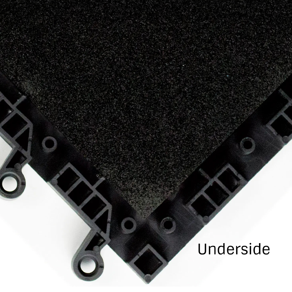 Wearwell ErgoDeck MAX Diamond Tile 7/8 Inch x 18x18 Inches Case of 10 bottom of tile