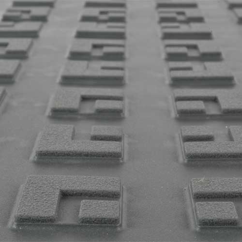 resilient floor tiles