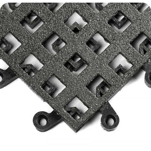 Perforated Grit Top Drainage Floor Tiles