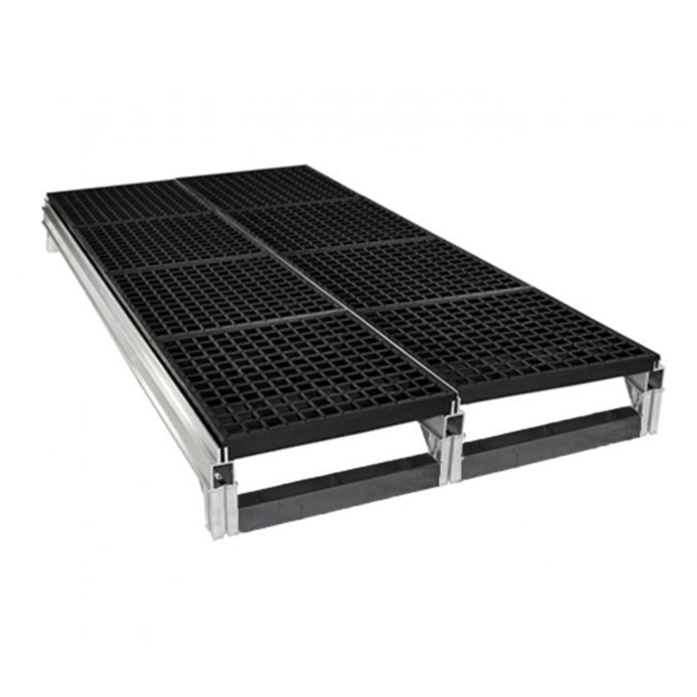 Wearwell Foundation Platform System Open 8x18x36 Inch Kit Double