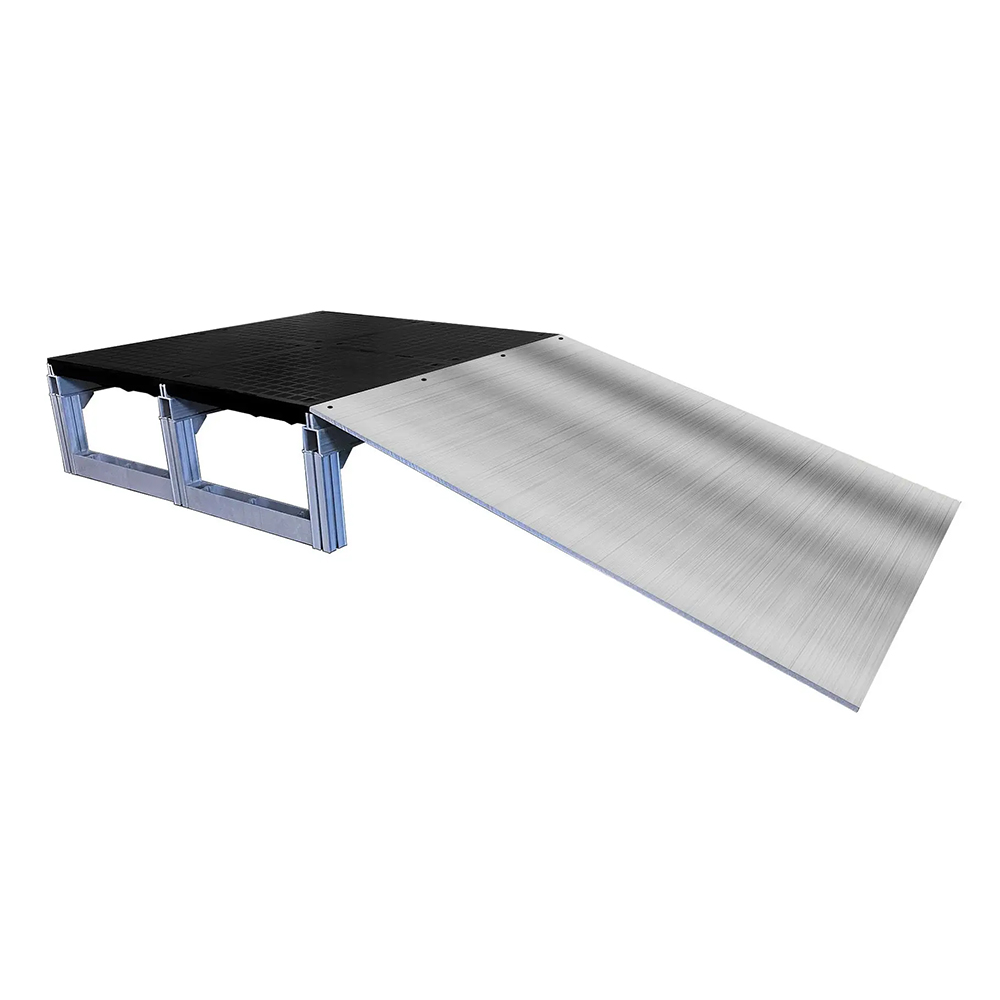 Wearwell Foundation Platform Ramp 36x36 Inch install