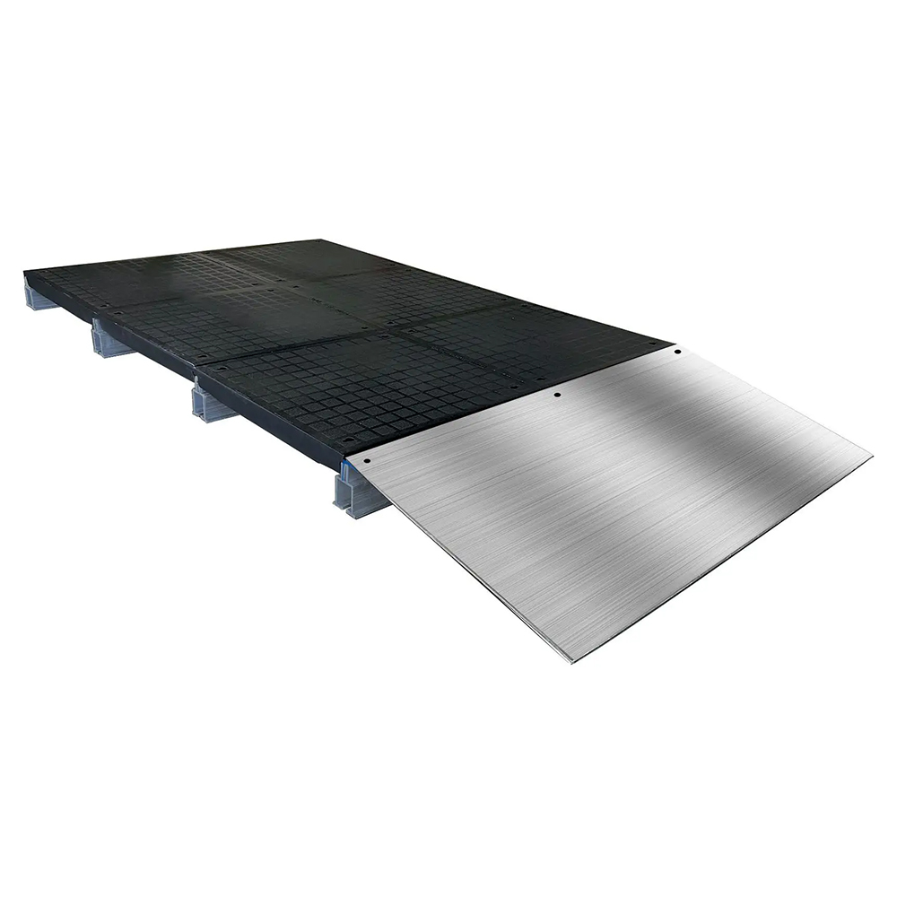 Wearwell Foundation Platform Ramp 36x42 Inch angle