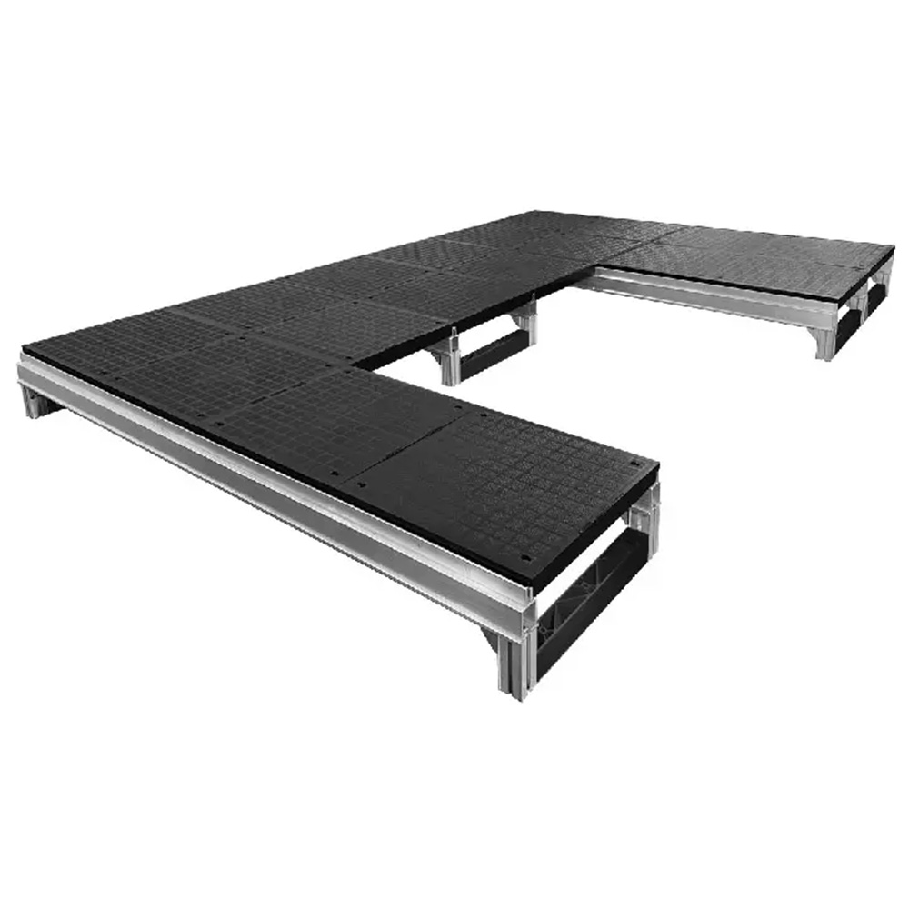 Wearwell Foundation Platform System Smooth 12x18x18 Inch Kit layout example 2