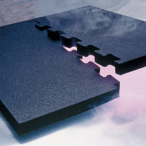 How to install interlocking rubber gym floor tiles