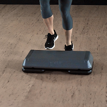 cushioned step workout gym floor options