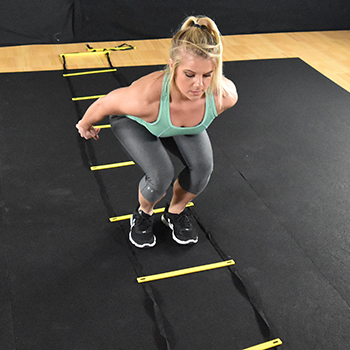 workout mats for ladder jumps