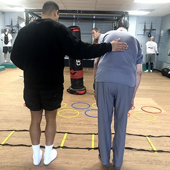 ladder workout flooring