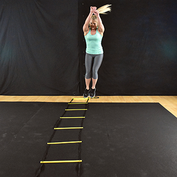 rubber gym mats for ladder jumps