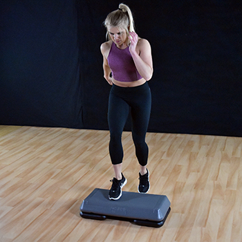 padded vinyl step workout flooring